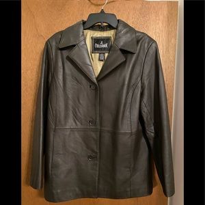 JL Colebrook Genuine Leather Jacket. NWOT